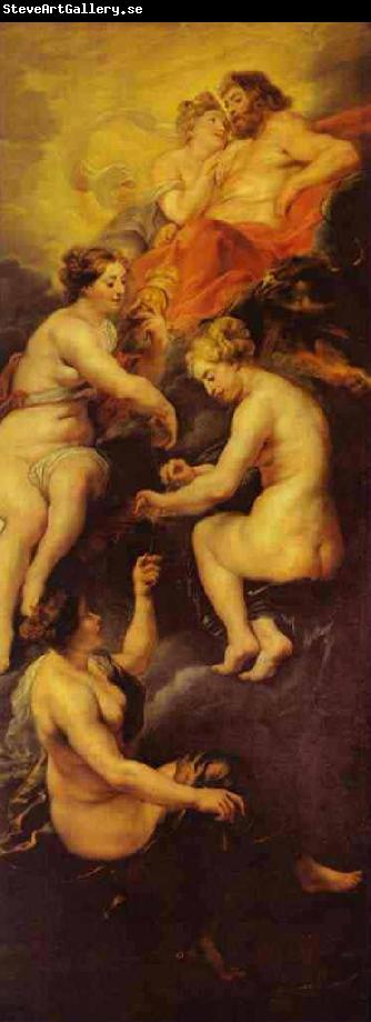 Peter Paul Rubens The Destiny of Marie de Medici